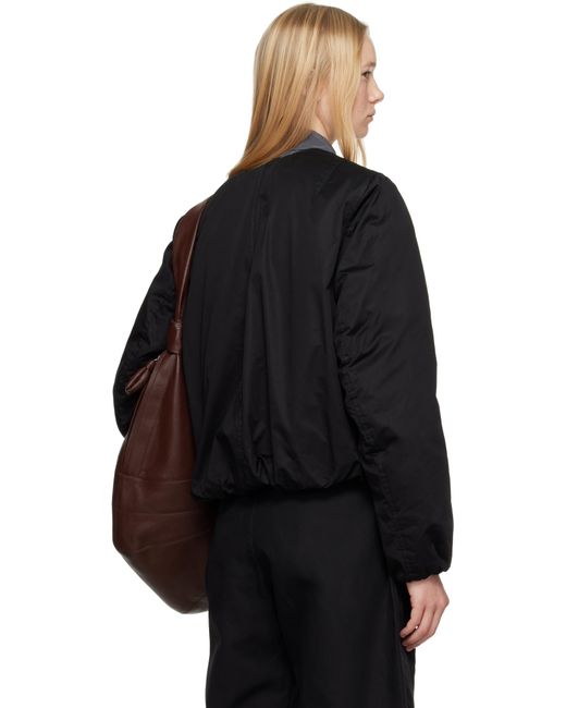 Lemaire ブラック Wadded ボンバージャケット Black