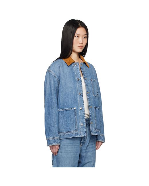 Bottega Veneta Blue Vintage Denim Jacket