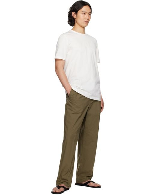 T-Shirt Luke Blanc The Row pour homme en coloris White