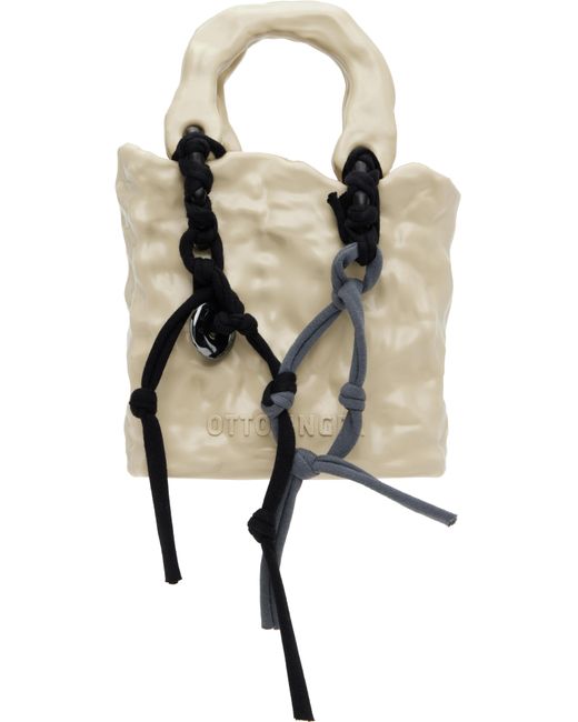 メンズ OTTOLINGER Ssense限定 ベージュ Signature Ceramic バッグ Black