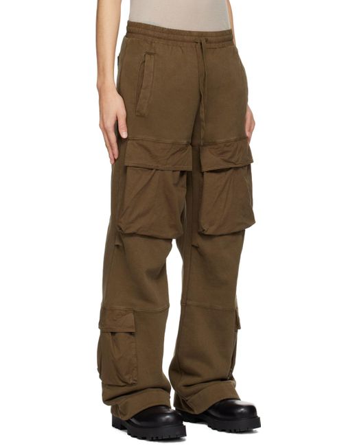 Pantalon de survêtement utilitaire brun Entire studios pour homme en coloris Brown