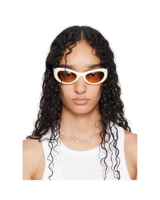 Port Tanger Black Ssense Exclusive Khilna Sunglasses