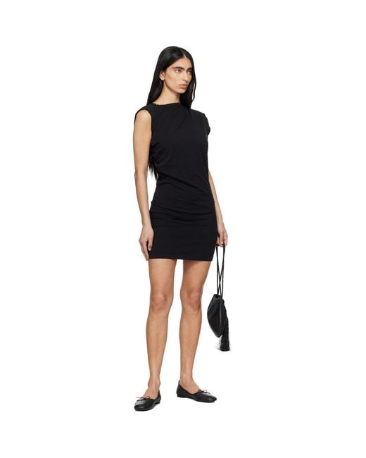 Agolde Black Beth Minidress
