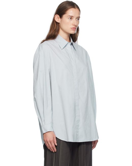 Amomento White Oversized Shirt