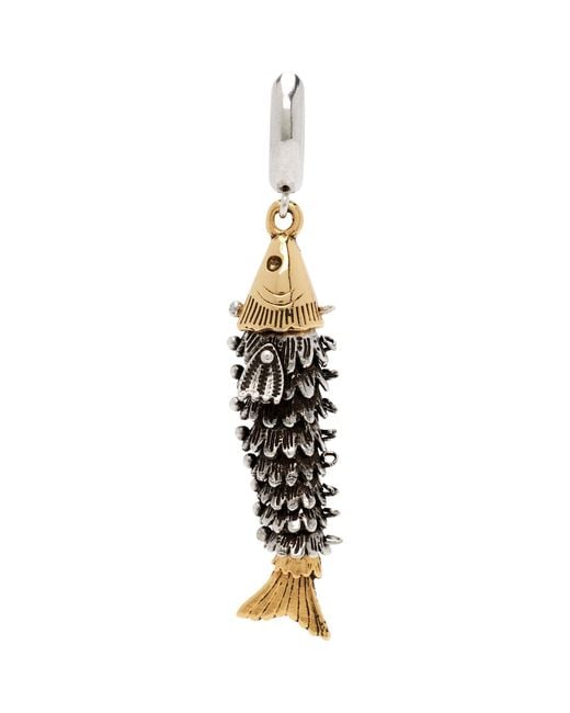 Isabel Marant Metallic River Single Earring for men