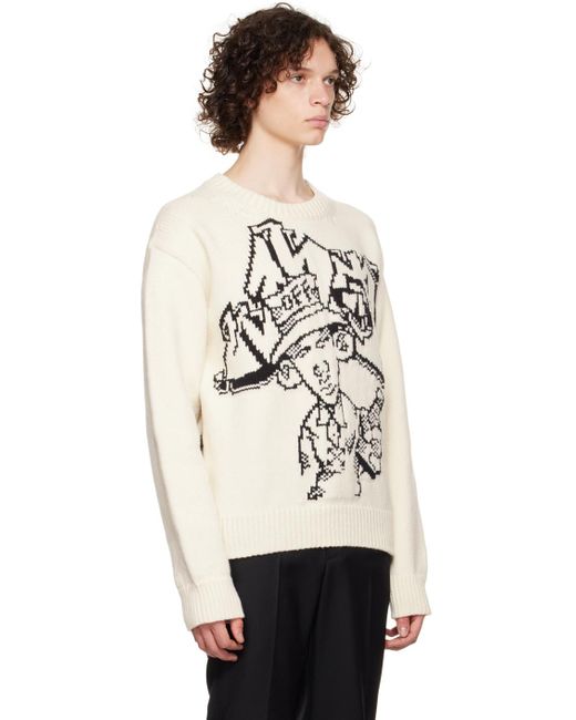 Off-White c/o Virgil Abloh Black Off- Off- Graff Freest Sweater for men