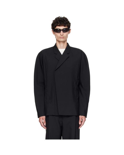 Kiko Kostadinov Black Vaals Tailored Blazer for men