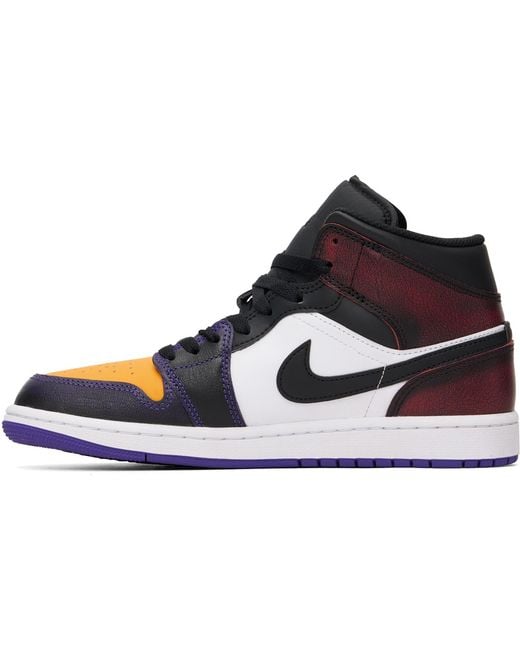 Nike Blue Air Jordan 1 Mid Se Sneakers for men
