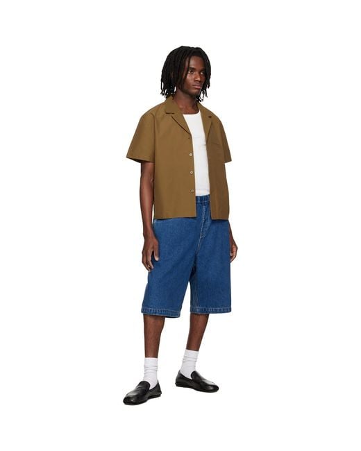 Entire studios Blue Spar Shorts for men