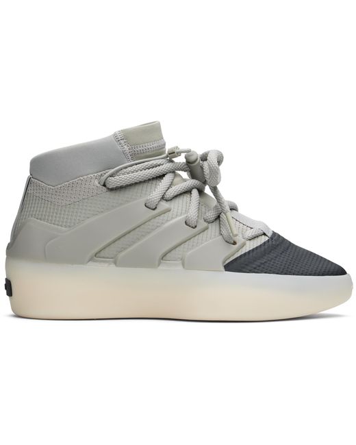 Baskets One Model Gris Et Noir Édition Adidas Originals Fear Of God en coloris Black
