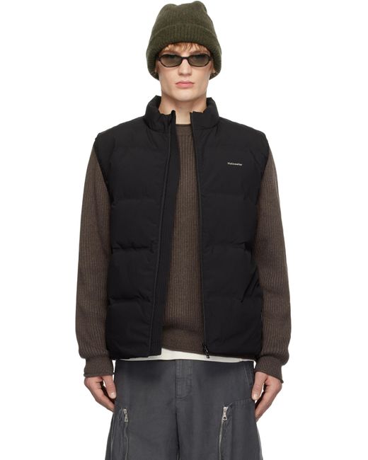 Holzweiler Black Daff Down Vest for men
