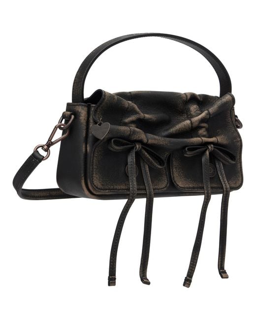 Acne Black Multipocket Micro Bag