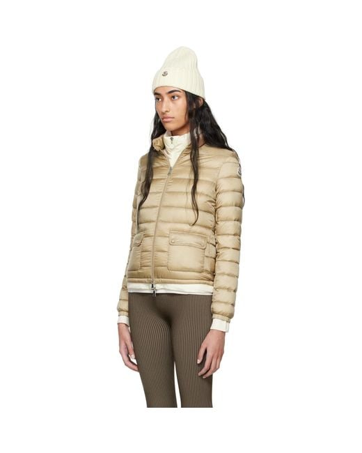 Moncler Natural Lans Down Jacket
