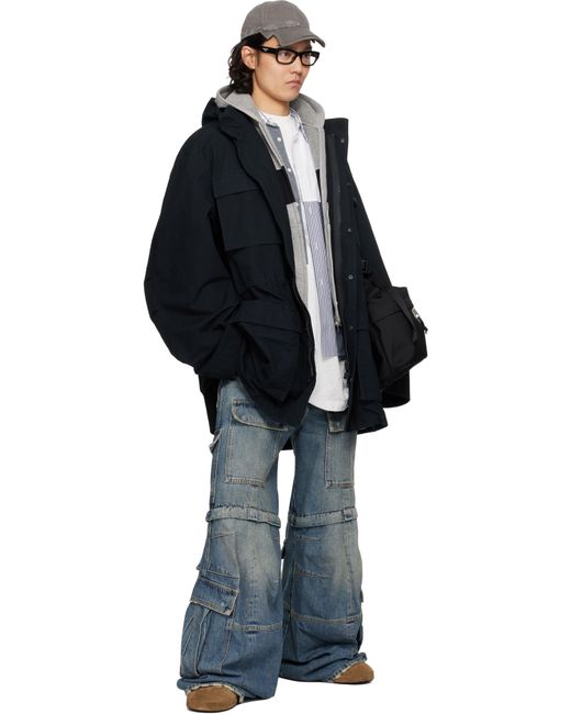 メンズ Balenciaga タン Alaska スリッパ Black