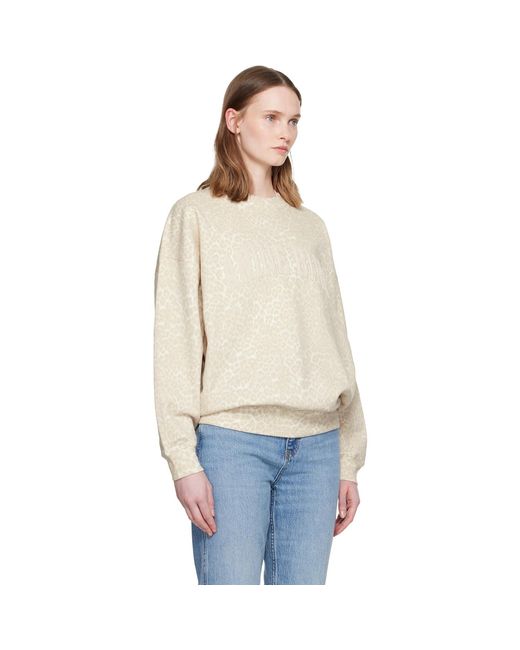 Anine Bing Natural Miles Sweatshirt