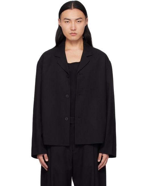 Studio Nicholson Black Ferro Wool Jacket for men