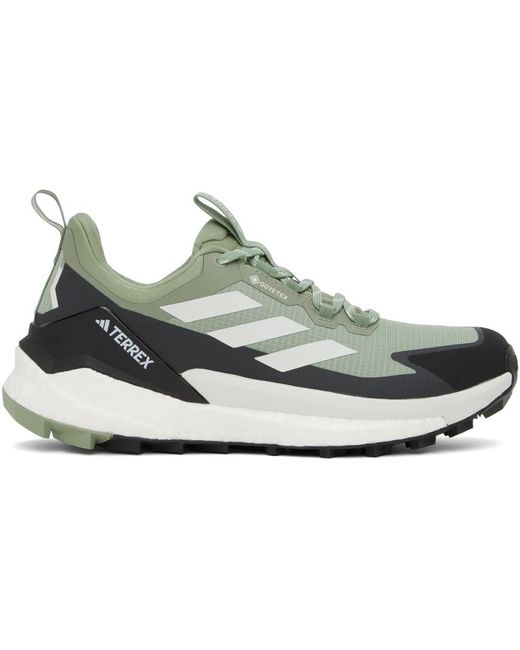 Adidas Originals Green & Black Terrex Free Hiker 2 Sneakers for men