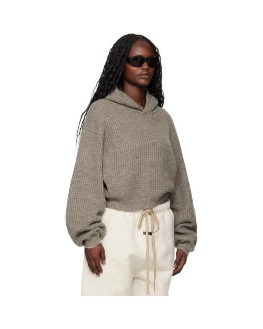 Fear Of God Natural Holiday Heavy Waffle 90S Hoodie