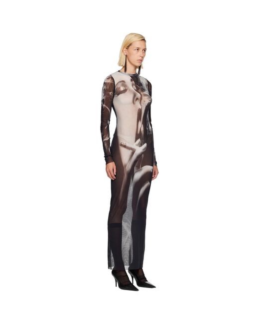 Jean Paul Gaultier Multicolor 'The Smoking Maxi Dress
