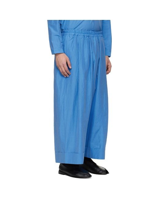 Toogood Blue 'The Baker' Trousers for men