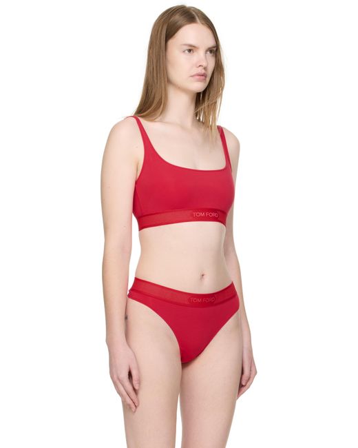 Tom Ford Red Signature Bralette