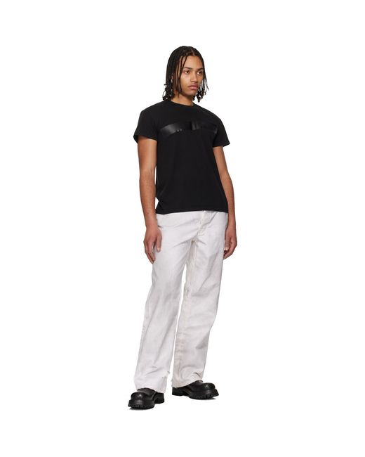 ALEXANDER DIGENOVA White Off- Underground Vintage Trousers for men