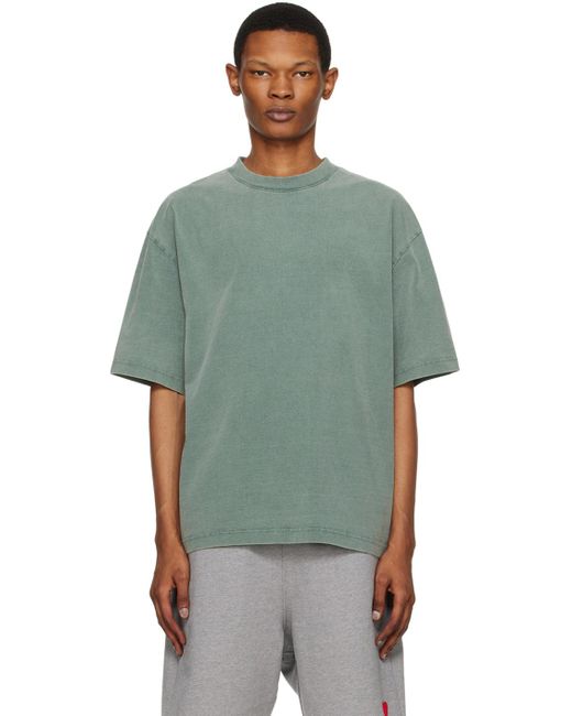 Axel Arigato Green Typo T-shirt for men