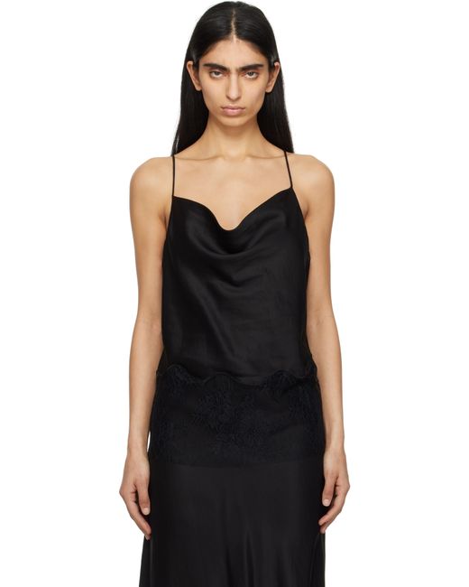 Holzweiler Black Leila Lace Camisole