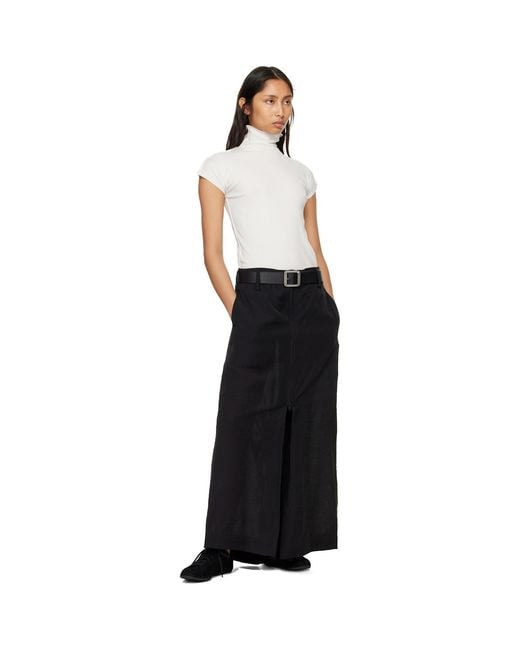 Y-3 Black Ut Wide Lounge Pants