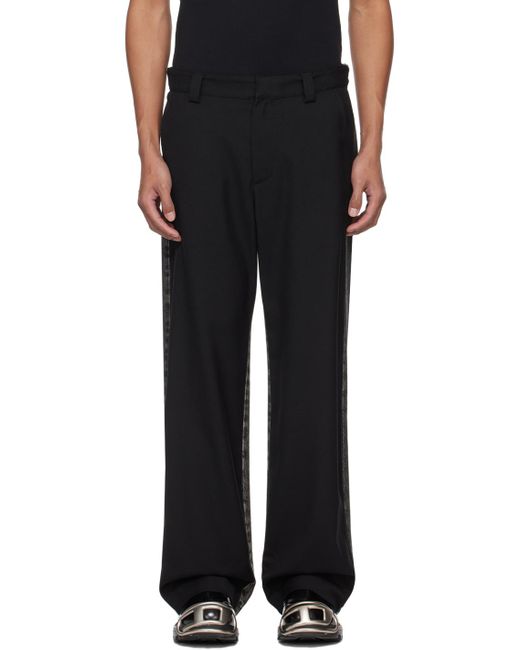 DIESEL Black P-wire-a Trousers for men
