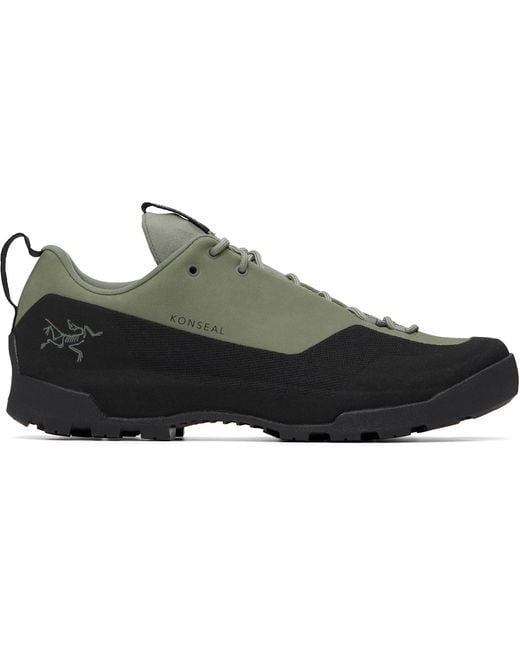 Arc'teryx Black Khaki Konseal Sneakers for men