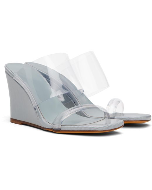 Maryam Nassir Zadeh Black Olympia Wedge Heeled Sandals