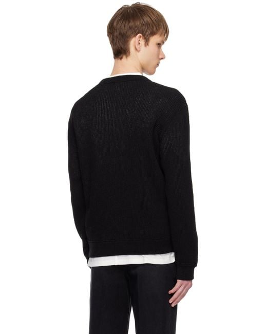 The Row Black Corbin Sweater for men