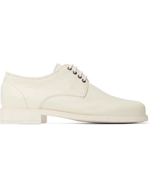 Lemaire Black Anatomic Derbys for men
