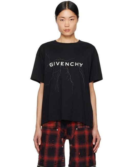 メンズ Givenchy ボクシー Tシャツ Black