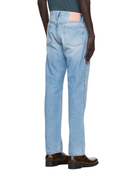 メンズ Acne ブルー 1996 レギュラーフィット ジーンズ Blue