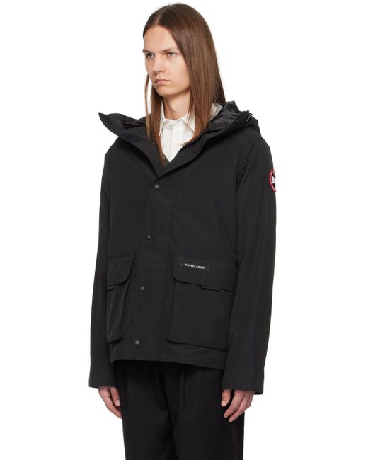 Canada Goose Black Lockeport Jacket for men