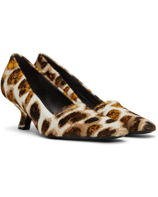Bottega Veneta Black Tan & Boogie Heels