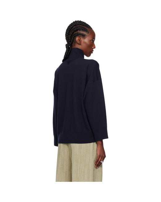 Bottega Veneta Blue Classic Wool Turtleneck