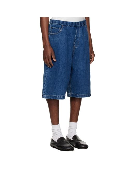 Entire studios Blue Spar Shorts for men