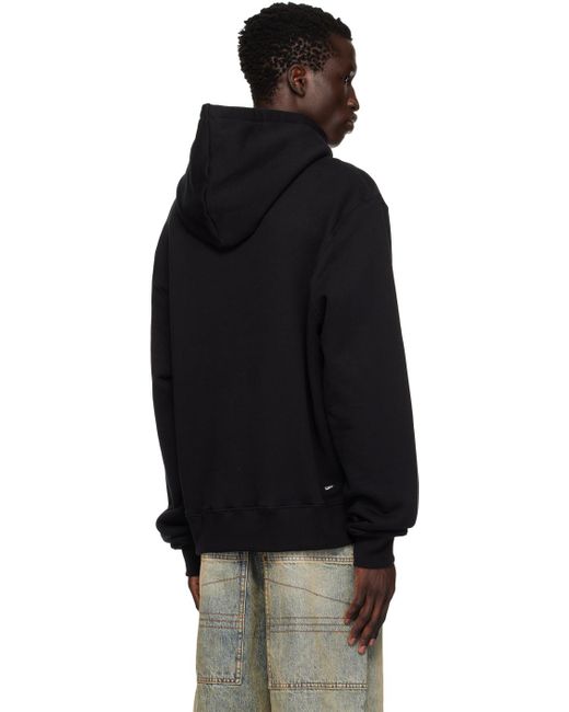 Amiri Black Core Logo Hoodie for men