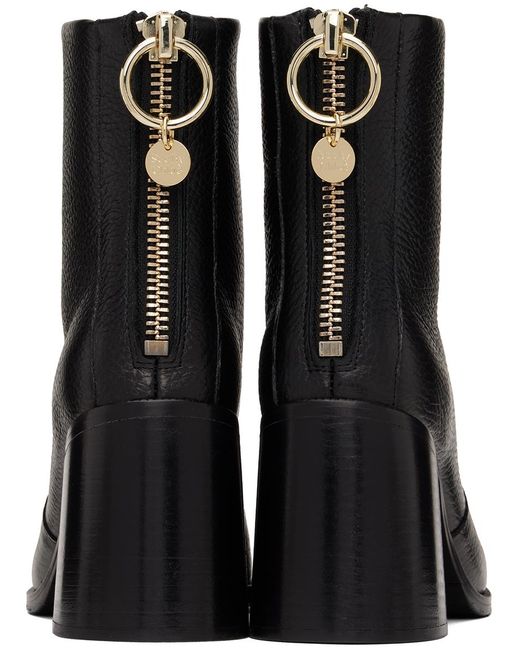 See By Chloé Black Aryel Boots