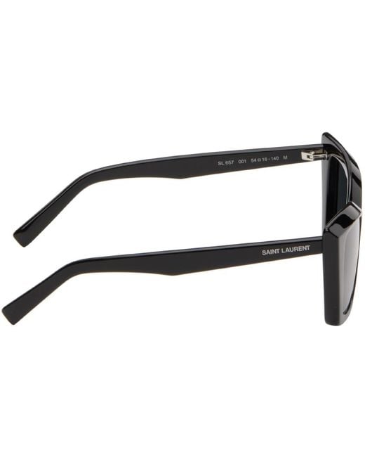 Saint Laurent Black Sl 657 New Wave Sunglasses