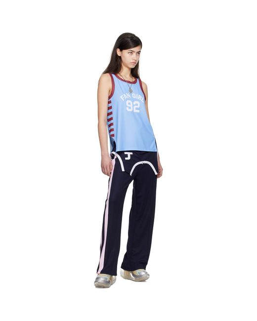 Im Sorry by Petra Collins Blue Ssense Exclusive Jennyfax Edition Striped Tank Top