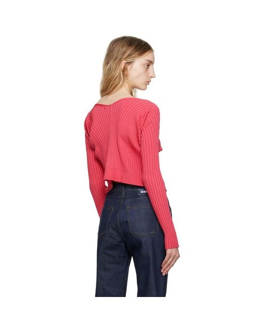 Jacquemus Red Sweaters