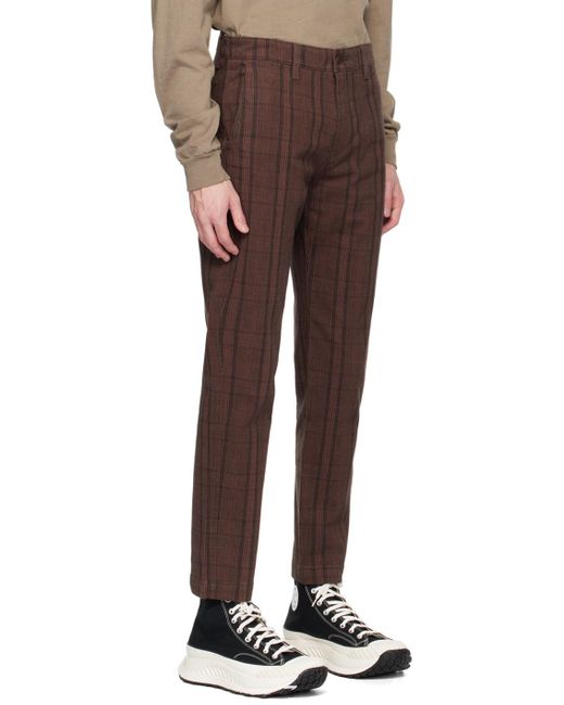 Levi's Brown Xx Standard Trousers for men