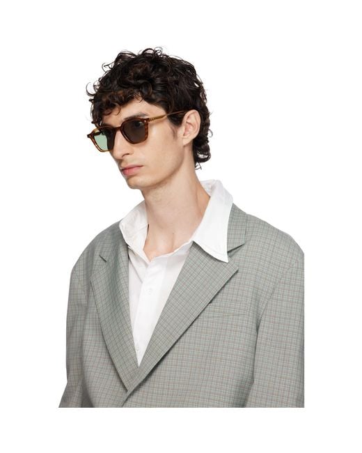Lunetterie Generale Brown Only Romance Sunglasses for men