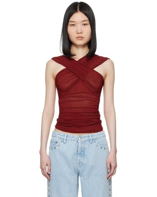Paloma Wool Mushka Tank Top in Red | Lyst UK