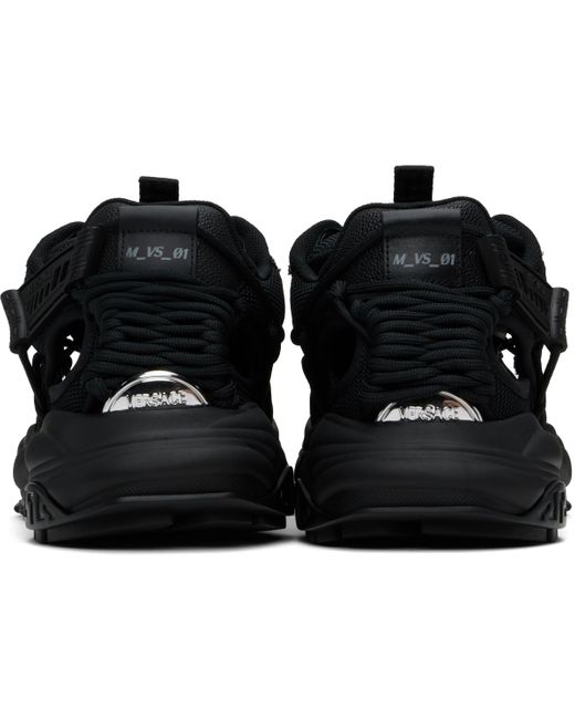 メンズ Versace ブラック Mercury M_Vs_01 スニーカー Black