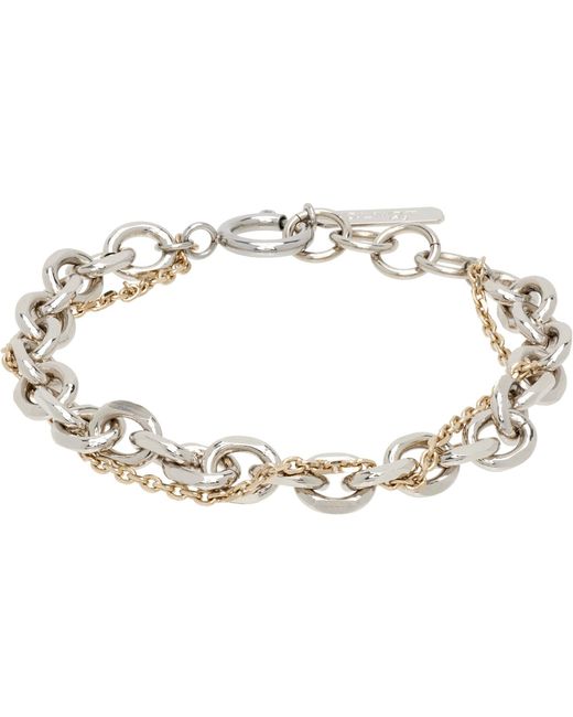 Justine Clenquet Black Dana Bracelet for men